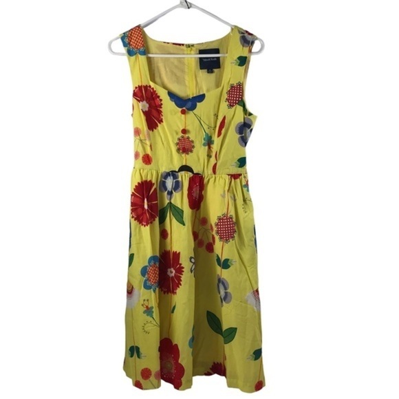 Modcloth Dresses & Skirts - ModCloth Biking Through Brussels A-Line Dress Size Medium